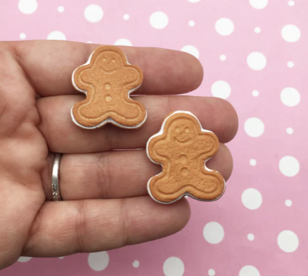 GINGERBREAD MAN MAGNETIC NEEDLE MINDER
