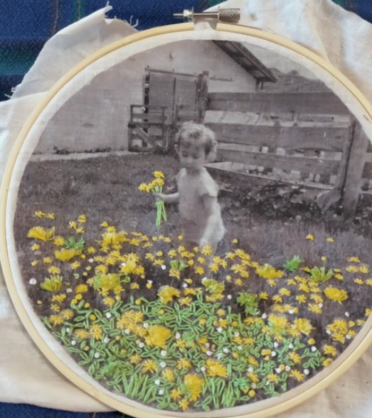 **VIRTUAL** PHOTO EMBROIDERY CLASS - SATURDAY, OCTOBER 28th, 2023  12:00-2:30pm CST