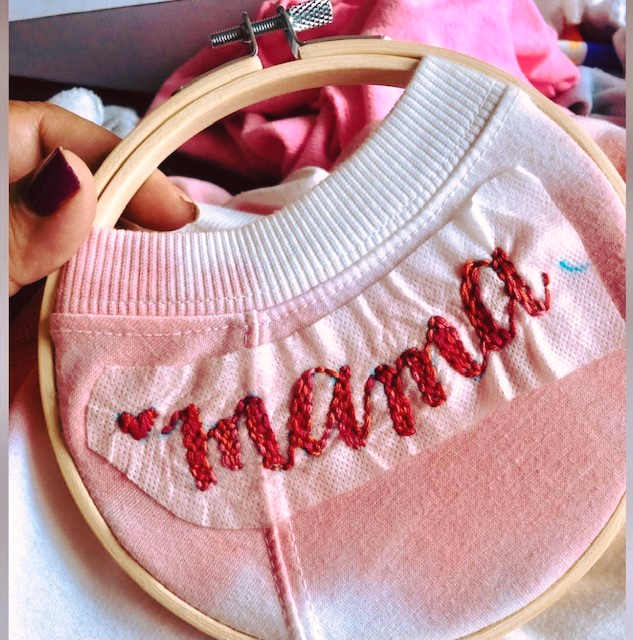 PEEL & STICK EMBROIDERY - CUSTOM WORDS