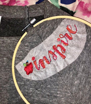 PEEL & STICK EMBROIDERY - CUSTOM WORDS