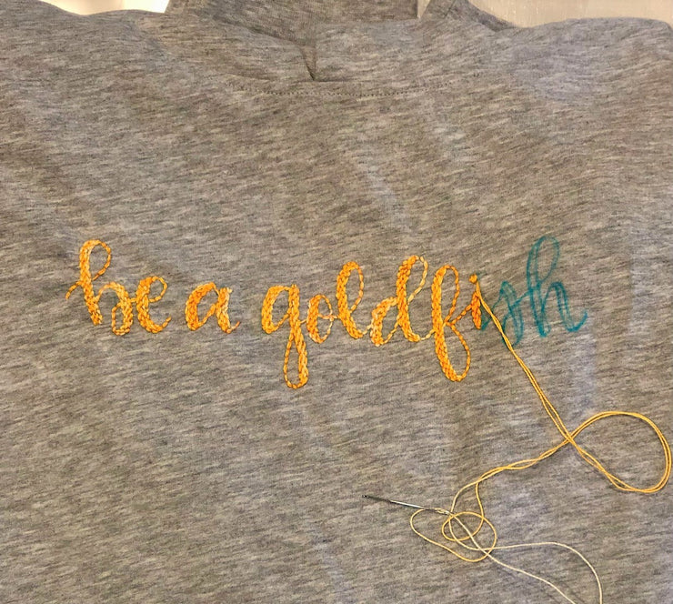 PEEL & STICK EMBROIDERY - CUSTOM WORDS