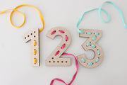 WOOD LACING - SINGLE NUMBER