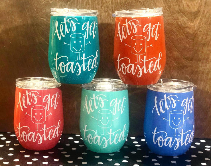 Let's Get Toasted - SVG Digital Download