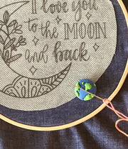 GLOBE MAGNETIC NEEDLE MINDER