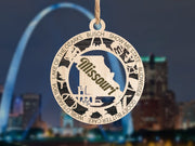 LASERCUT STATE ORNAMENT - MISSOURI
