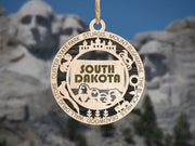 LASERCUT STATE ORNAMENT - SOUTH DAKOTA