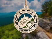LASERCUT STATE ORNAMENT - WEST VIRGINIA